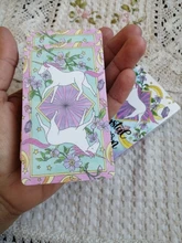Cartas de Tarot de unicornio de cristal, guía, adivinación, Destino, Juego de mesa, 78 cartas/juegos