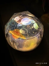 Led-Lamp Projector Planet Night-Light Rotate Earth-Universe Starry Sky Christmas-Gift
