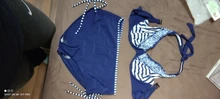 Bikinis Two-Piece swimsuit 4xl Swimwear Large-Size Women Female Separate