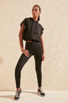 

Trendyol Fishnet Stripe Sports Leggings TWOSS20TA0122