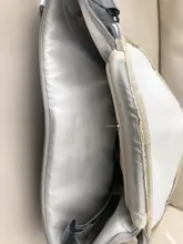 Bolsa organizadora para cochecito de bebé, organizador de cochecito de bebé de gran capacidad, cochecito con bolsillos, accesorios, bolsa de pañales con capucha para cochecito
