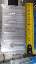 8 unids/set 6mm-12mm carburo de tungsteno Burr poco de grabado CNC 1/4 Rotary Cutter archivos gran oferta