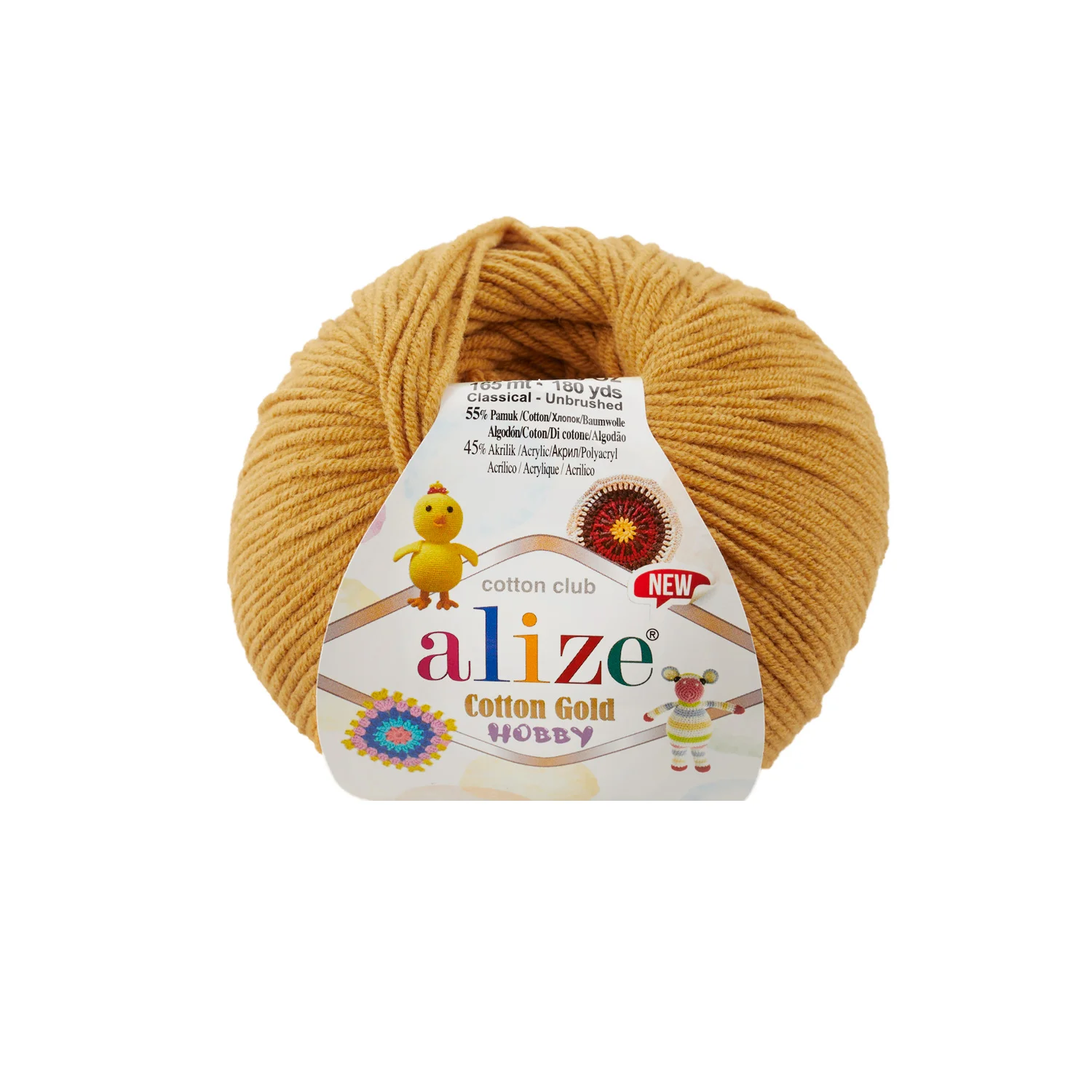 1 Ball Alize Cotton Gold Hobby New Amigurumi Yarn 50 Gram 165 Mt. All Color Option Crochet Tool Kit