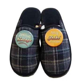 

VINTAGE geek house slippers