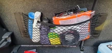 Sticker Pocket-Cage Storage-Bag Trunk-Seat Mesh Elastic-String Auto-Organizer Car-Back