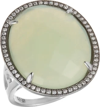 

Jay VI ring with quartz and cubic zirconia