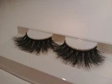 Pestañas postizas de visón con sirena roja, cortas y despeinadas, 10mm-18mm, Hamdmade, 3D