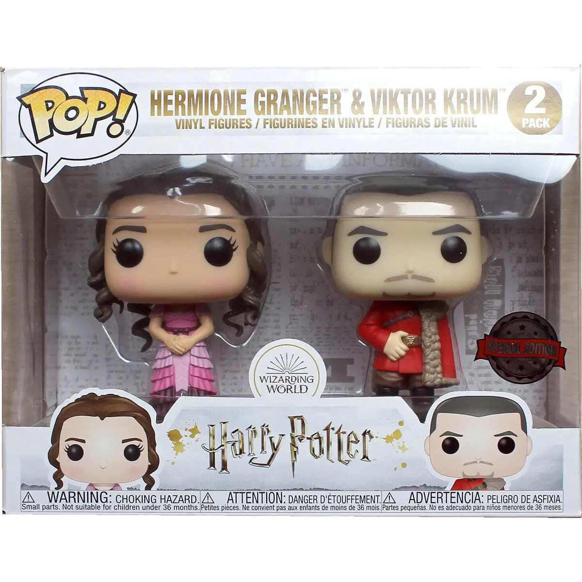 Funko-pop! Set 2 Harry Potter Hermione 