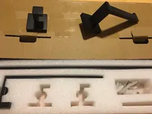 Robe Hook Paper-Holder Towel Rail-Bar-Rack Bar-Shelf Bathroom-Hardware-Set Tissue Black