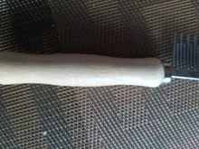Accesorios de peluquería de mascotas peine de pelo de perro con mango de madera, masaje de mascotas de acero inoxidable, peine recortador de pelo, cepillo de limpieza fácil