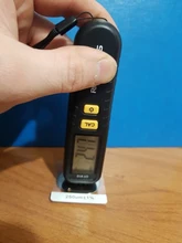 RICHMETERS GY910 medidor de espesor de recubrimiento Digital 1 micrón/0-1300 de la pintura del coche de espesor de película probador del metro de FE/NFE