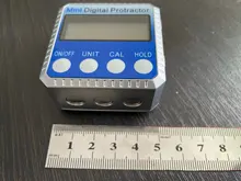 Mini transportador Digital de 360 °, goniómetro electrónico de alta precisión, inclinómetro, medidor de ángulo de nivel Digital, caja de medición de ángulo