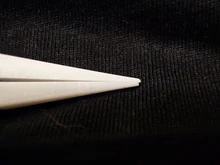 Pinzas cerámicas antiestáticas para cigarrillo electrónico de acero inoxidable, pinzas Cerámicas Industriales con aislamiento recto, Punta curva