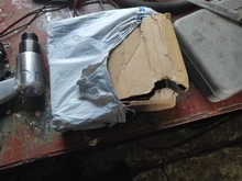 Herramienta de pala de martillo neumática tipo cincel de aire con mango potente Industrial de 150mm