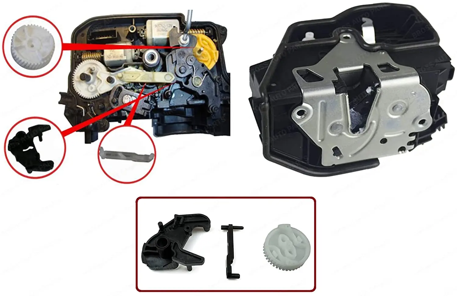 BMW 3 Series E90 E91 E92 E93 Door Lock Central Locking Actuator Repair