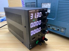 Fuente de alimentación de laboratorio DC 30V 10A, ajustable por USB, estabilizador y regulador de voltaje, fuente de alimentación conmutada