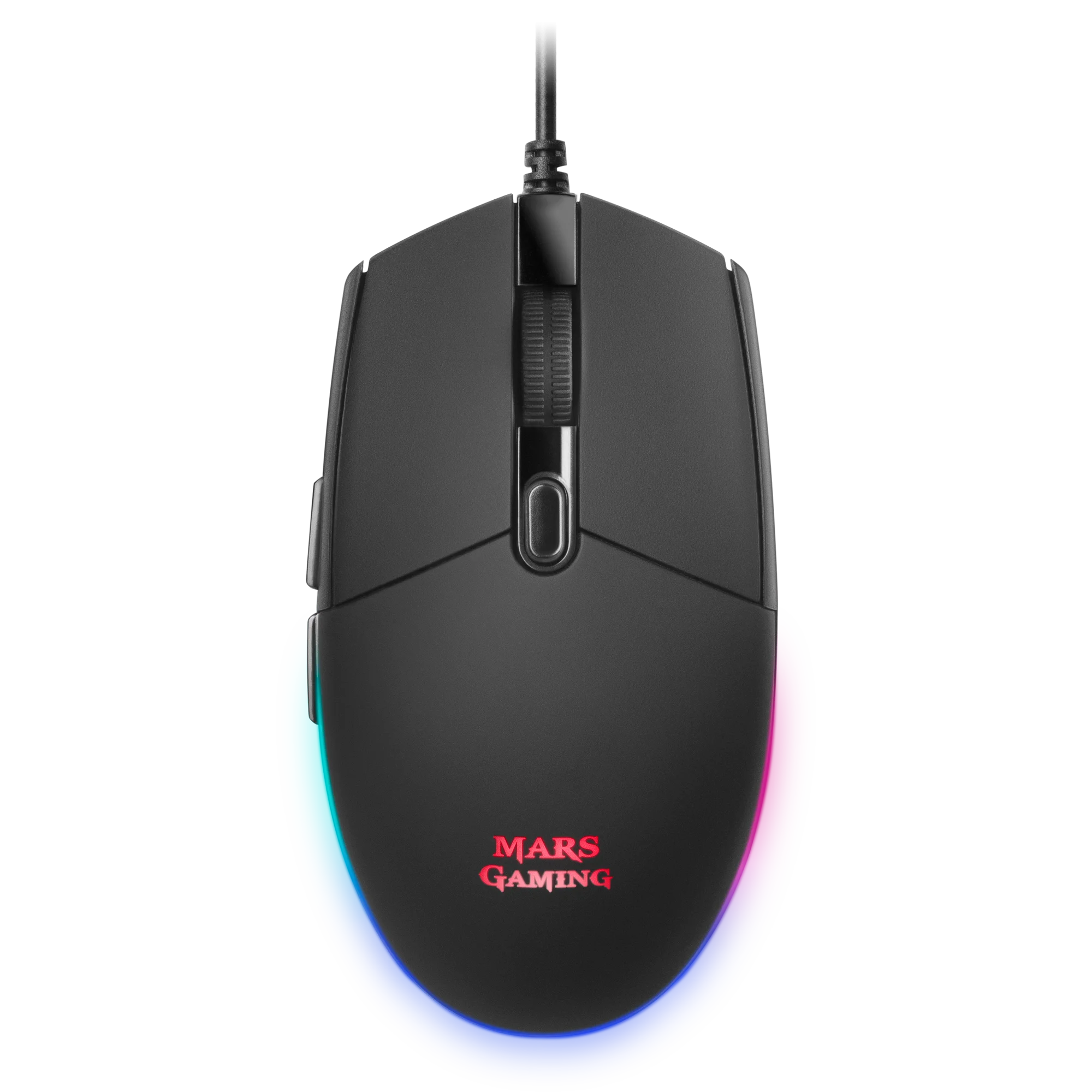 Mars Gaming MCPTKL H-Mech TKL keyboard RGB Gaming Pack Antighosting light  mouse optical Sensor 3200 DPI language Spanish/French/Portuguese