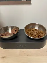 Double-Bowls Fresh-Nano Pets-Feeding Stainless-Steel PETKIT New for Pet-Cat Adjustable