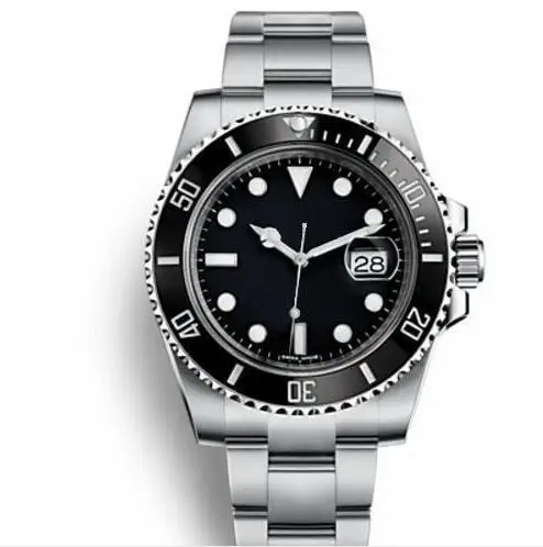 Часы Rolexable Мужские механические Роскошные водонепроницаемые светящиеся с