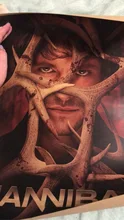 Hannibal cartel decoración en papel Kraft pintura Max Michelsen Hugh dancy horror thriller cuadro de Halloween cartel retro