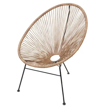

Egg shape rope chair