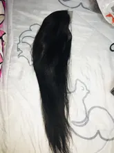 Rosabeauty 28 30 pulgadas peruana 4x4 13x4 cierre Frontal de encaje pelucas de cabello humano Pre arrancado con el pelo del bebé recto peluca Frontal de encaje