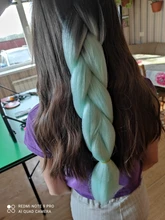 Hywamply 24 tamaño gigante sintético trenza extensión de pelo de Ombre Africana trenzado de archivo adjunto para giro caja trenzas nuevo Color