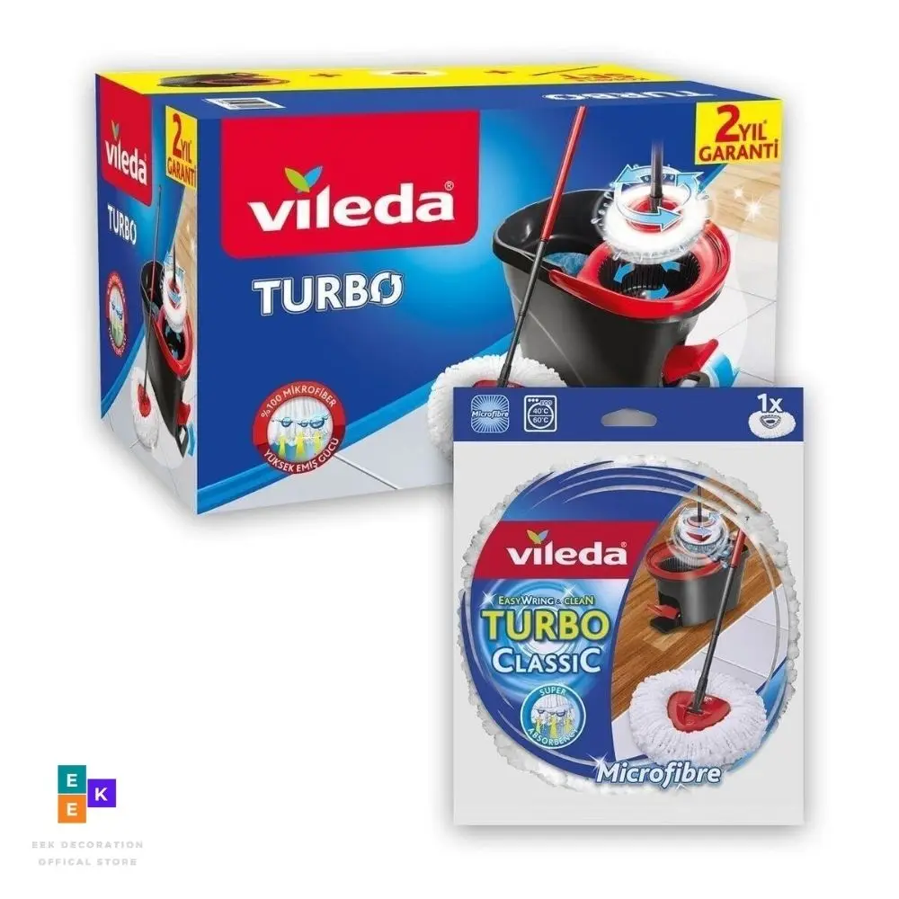 Inserto para mopa de microfibra vileda turbo 3en1