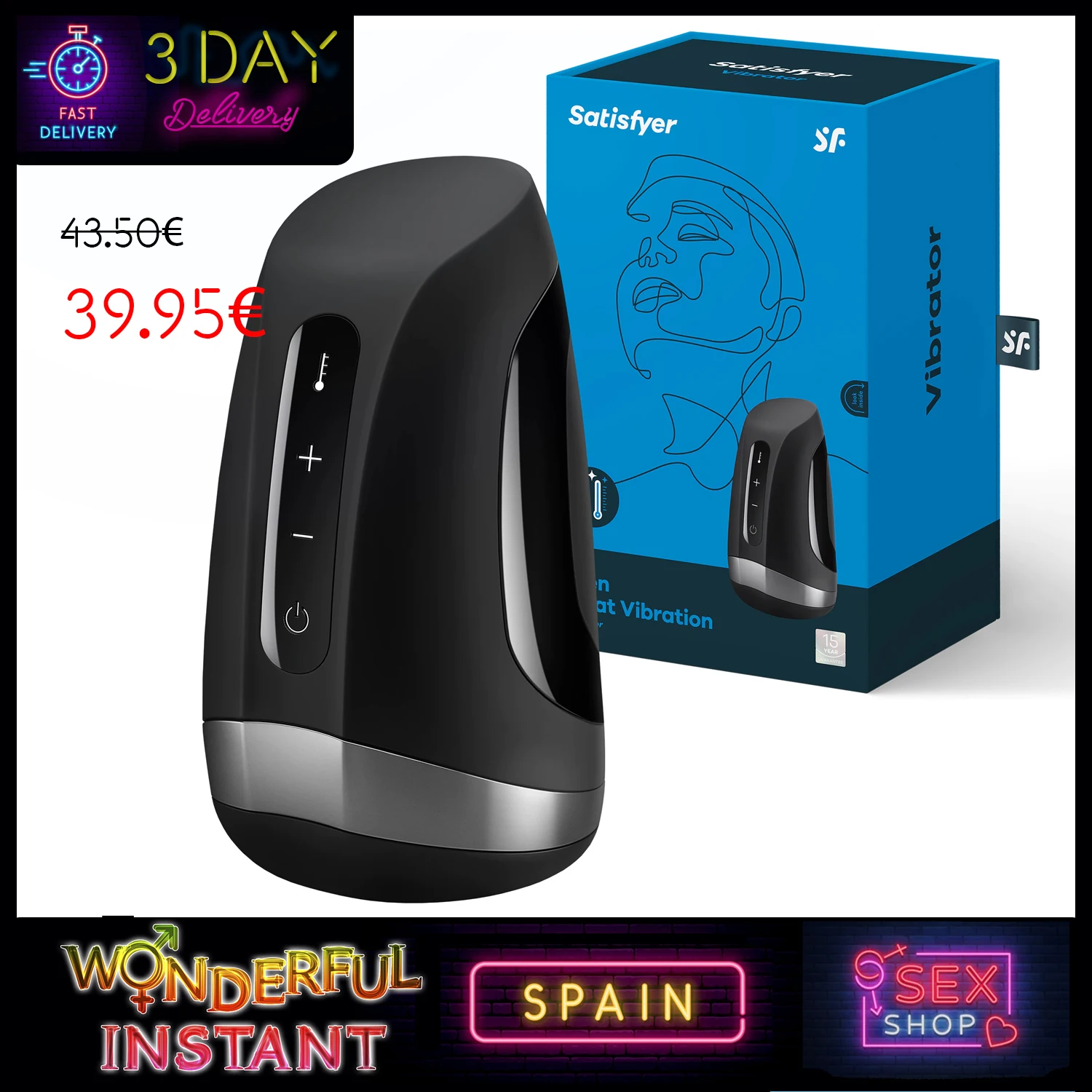 Satisfyer-Men-Heat-Masturbador-Masculino-Con-Efecto-Succion-Vagina-en ...