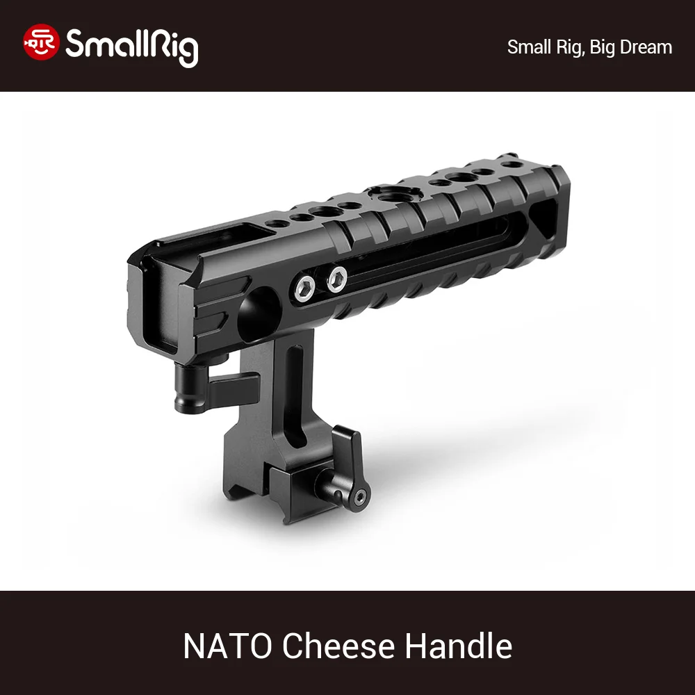 Ручка SmallRig Nato с зажимом 15 мм со встроенным холодным башмаком и быстросъемной
