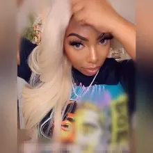 Beaufox-mechones Rubio 613 con cierre, cuerpo brasileño ondulado, 3 mechones con cierre, extensiones de cabello humano mechones Remy