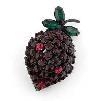 

Joseph Warner vintage strawberry brooch