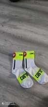 Calcetines para ciclismo para hombre, para correr, calcetines deportivos, calcetines transpirables masculinos, para gimnasio y Fitness, para verano