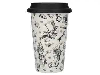 

Alice mug in Wonderland with silicone lid 350 ml