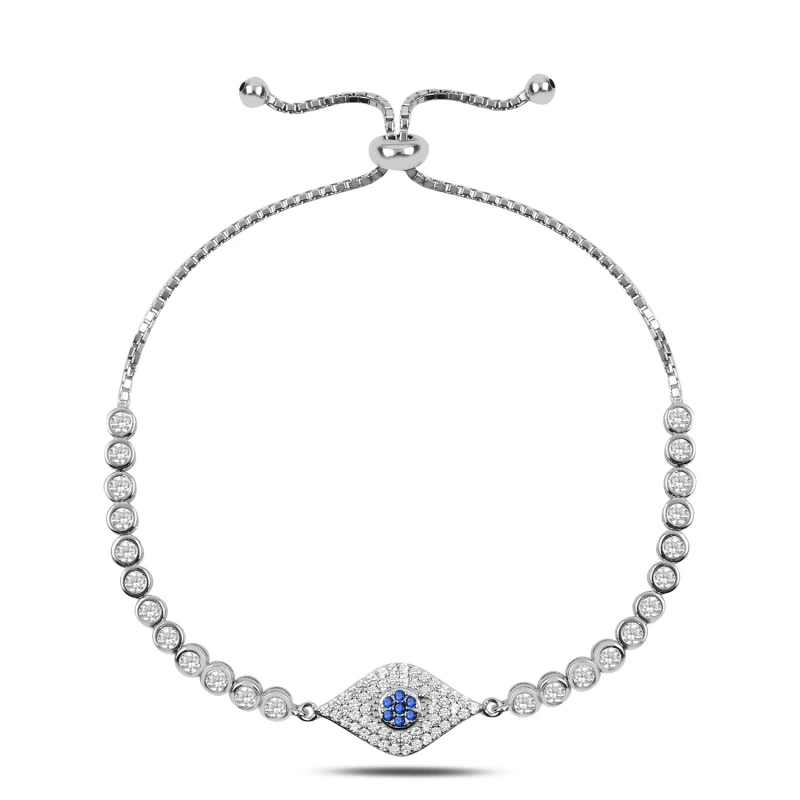 

Silver 925 Sterling Zircon Cubic Zirconia Elevator Bracelet