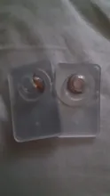 Lentillas de Color gris para ojos, lentillas de contacto de Color marrón y verde, 1 par