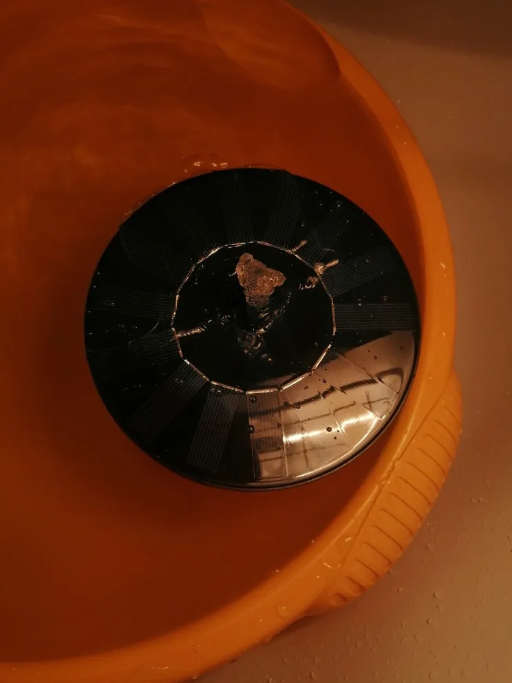 Solar Power Water Fountain Pump Solar Fontein Bird Fountain Water Floating Fountain Pond Garden Patio Decor Lawn Decoration photo review