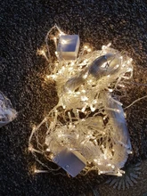 Outdoor Decoration Garland-Light Icicle-String-Lights Led Curtain Droop Wedding-Party