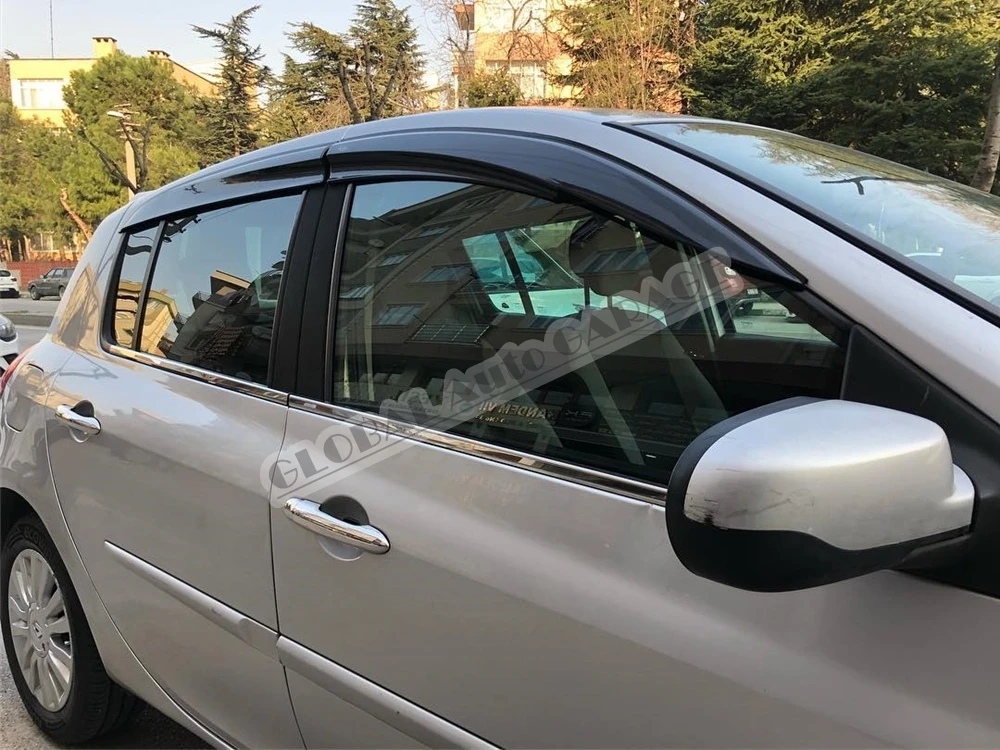 Cadre de Moulage de Fenêtre Chromé pour Renault Clio 3, Accessoire