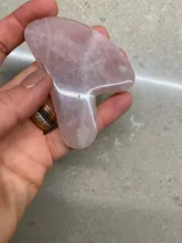 Tablero de Jade Guasha de cuarzo rosa, rascador de piedra Natural, herramientas para terapia de presión corporal, cara, cuello y espalda