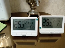 Programmable Temperature-Controller Underfloor-Heating Wireless-Boiler Home for 2-Thermostats/thermoregulator