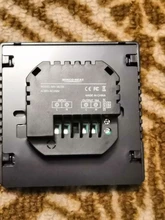 Controlador de temperatura con pantalla táctil, termorregulador, luz trasera negra, termostato de pared eléctrico, WiFi, 110V, 120V, 230V