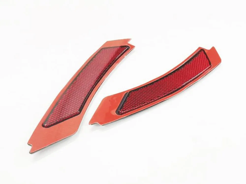14572 Red Front Bumper Side Reflector For BMW E90 E91 LCI 1
