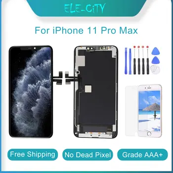 

Best Quality For iPhone 11 Pro Max LCD Touch Screen Display Digitizer Assembly Replacement True-tone Supported With Gift