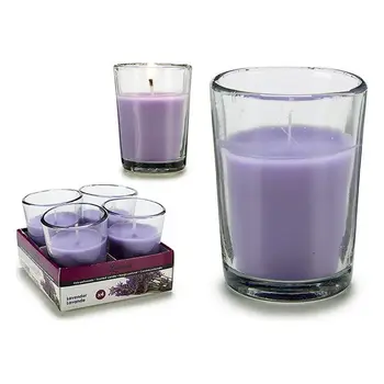 

Candle Set (4 Pieces) Lavendar