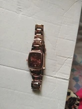 Reloj de pulsera de oro rosa para mujer, de lujo, de acero inoxidable, con diamantes de imitación, elipse, creativo, de cuarzo