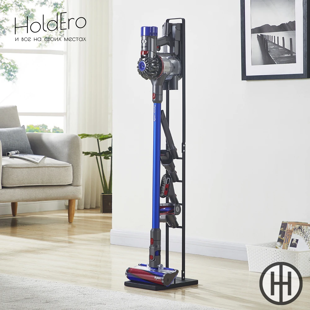 Металлическая подставка для пылесоса Dyson v6 v7 v8 v10 v11 кронштейн хранения кистей