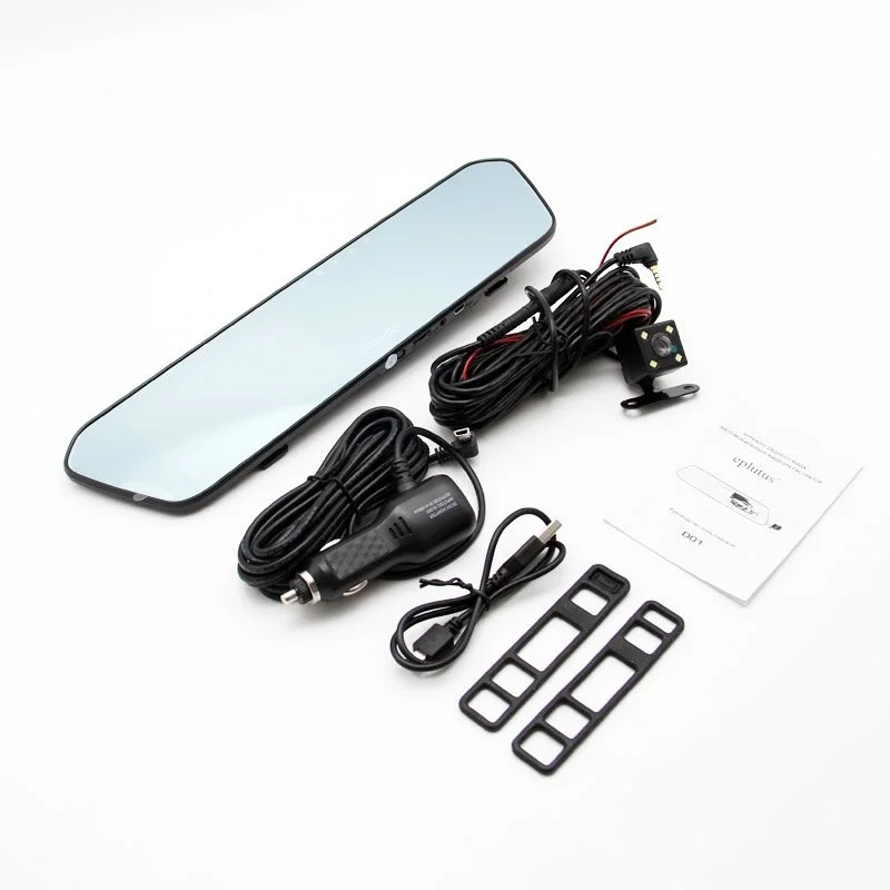 Car DVR mirror Eplutus D01 with 2nd cameras