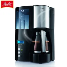 Капельная кофеварка Melitta Optima Glass Timer, черная