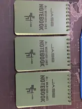 ¡Gran oferta! Libro de notas táctico para todo tipo de clima, libreta verde de 3x5 pulgadas, papel de escritura impermeable con lluvia